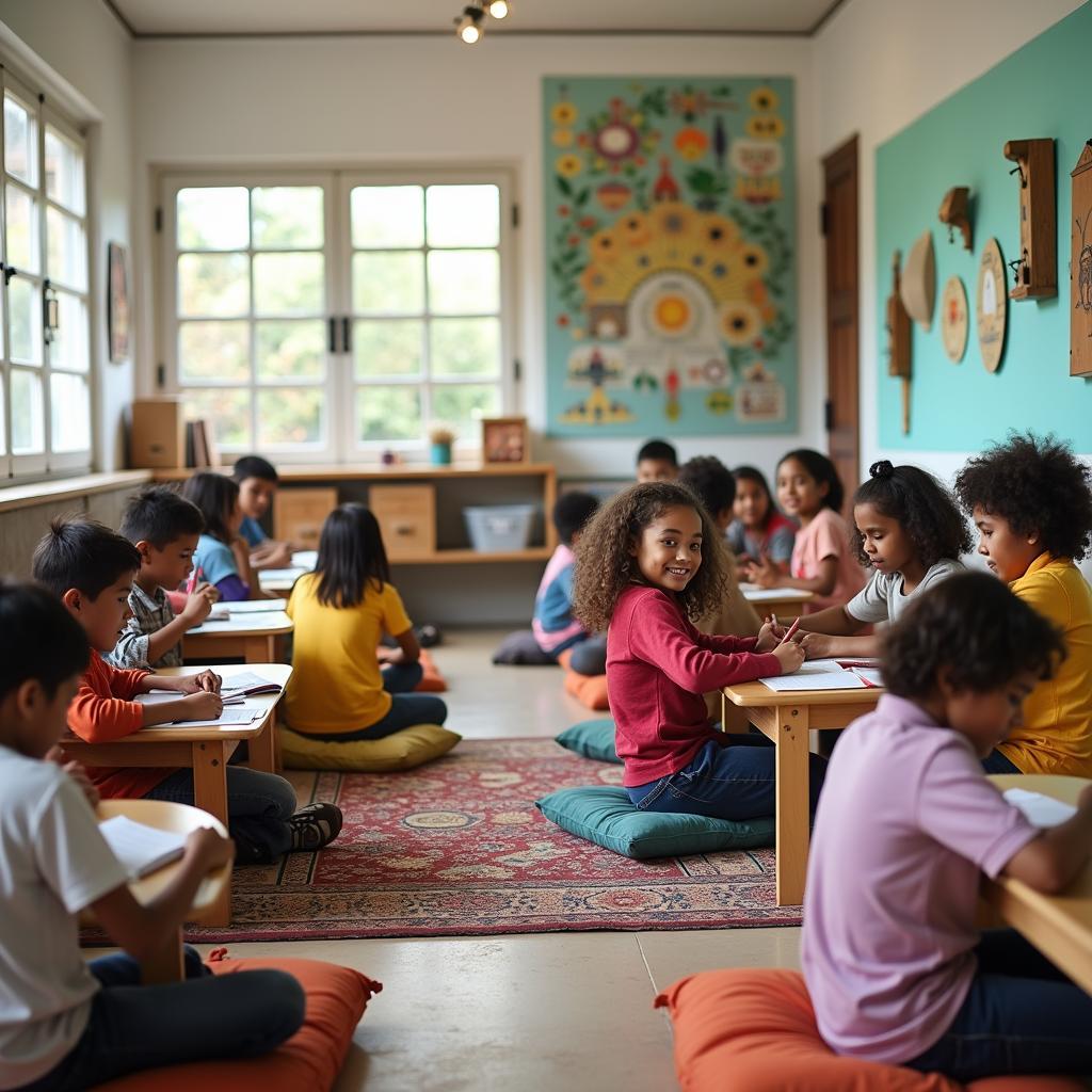 Môi trường học tập đa văn hóa trong bài thi IELTS Reading về thiết kế giáo dục