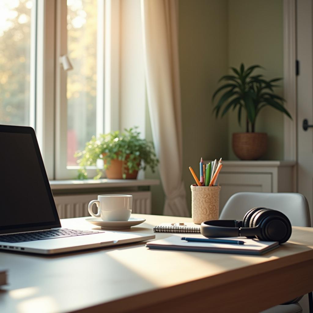 Môi trường làm việc yên tĩnh giúp cải thiện khả năng tập trung cho bài thi IELTS Speaking