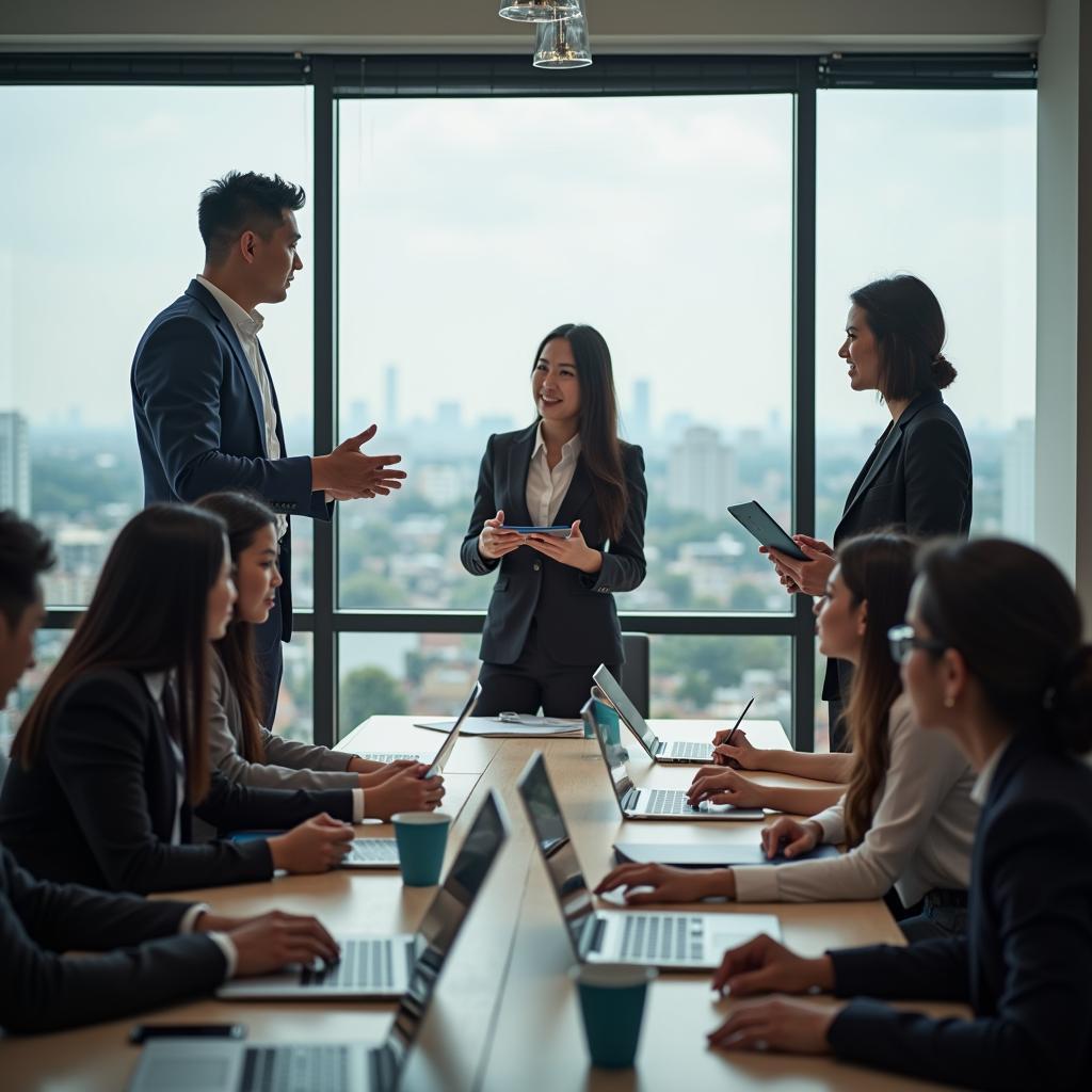 Nhân viên trẻ Việt Nam được giao trách nhiệm và phát triển trong môi trường làm việc hiện đại