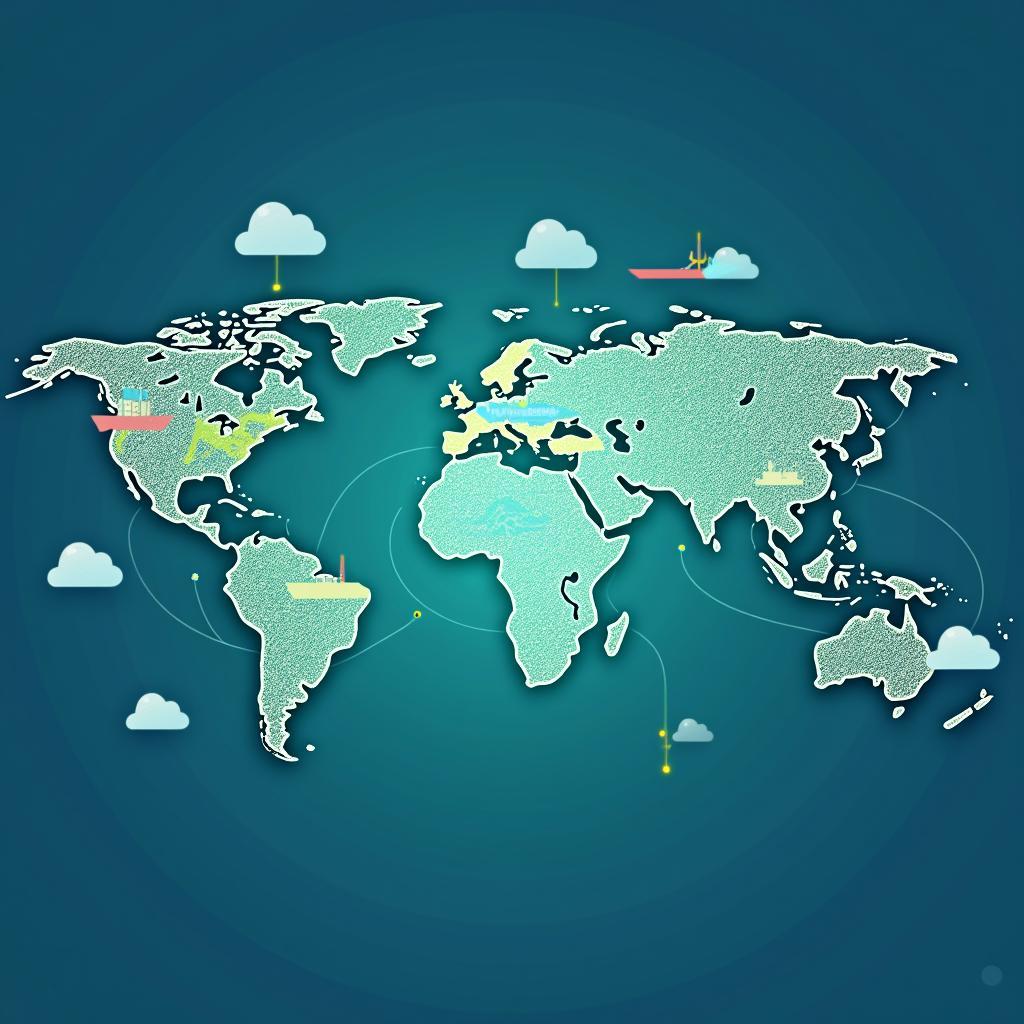 Năng lượng tái tạo đang thay đổi bức tranh thương mại toàn cầu với sự phát triển của pin mặt trời và tuabin gió