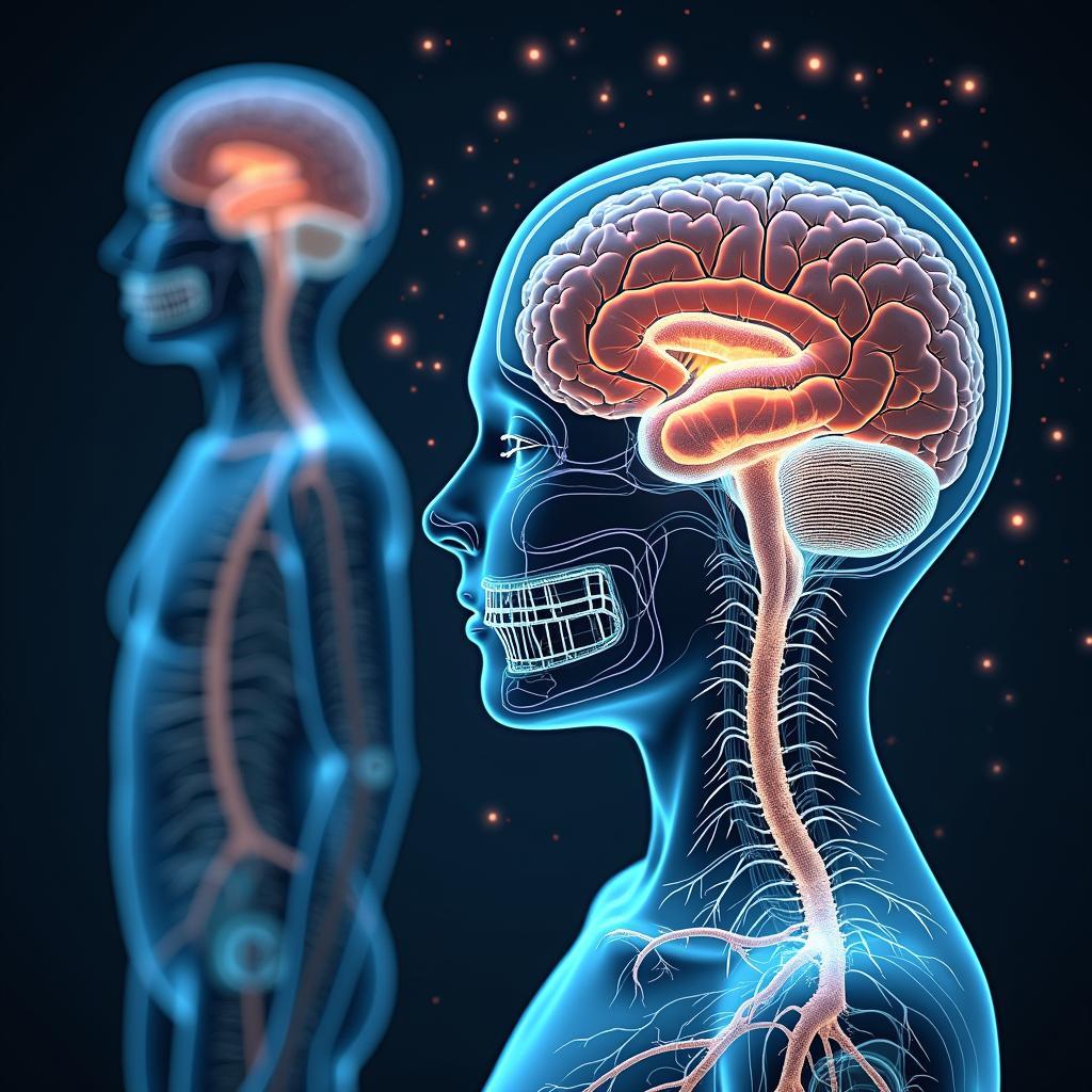 Sơ đồ não bộ và quá trình học tập với công nghệ tự động hóa trong giáo dục