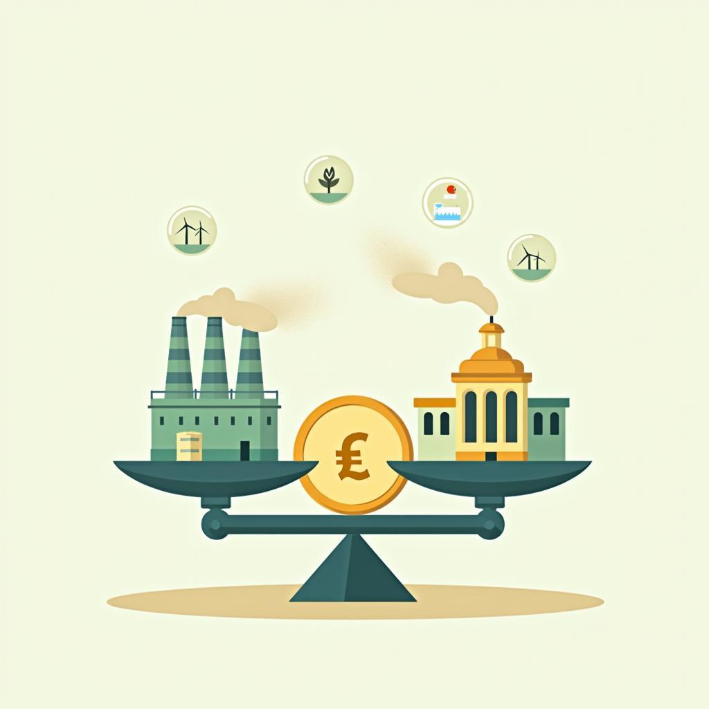 Minh họa chủ đề Should governments implement carbon taxes to combat climate change trong IELTS Writing Task 2