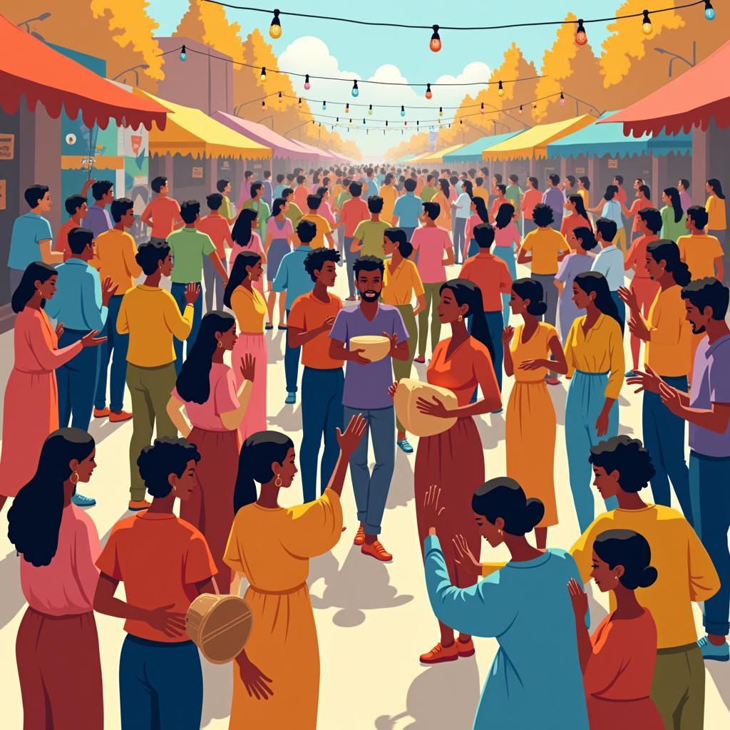 Nghệ thuật và văn hóa thúc đẩy sự gắn kết xã hội trong IELTS Writing Task 2