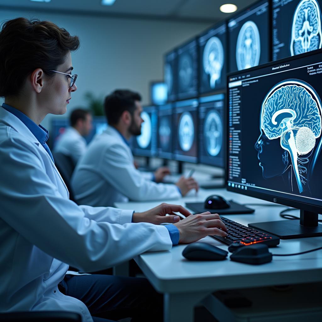 Nhà khoa học nghiên cứu tác động của kể chuyện đến nhận thức môi trường qua thiết bị quét não