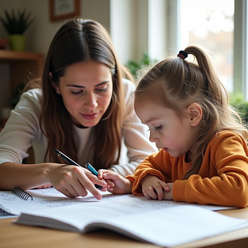 Hình ảnh người hỗ trợ đang tư vấn cho bạn bè trong IELTS Speaking chủ đề supportive person