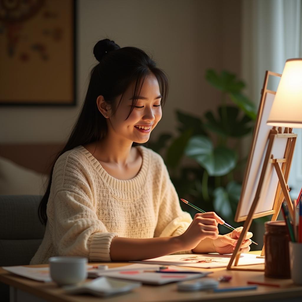 Người trưởng thành Việt Nam tái khởi động sở thích thời thơ ấu với vẻ mặt thích thú và hạnh phúc