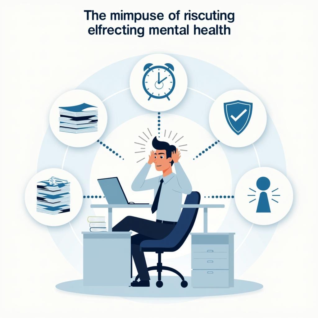 Nguyên nhân căng thẳng công việc ảnh hưởng đến sức khỏe tinh thần người lao động