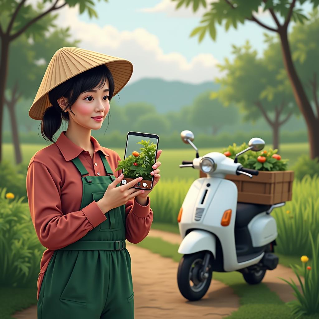 Nông dân bán nông sản qua thương mại điện tử và logistics lạnh