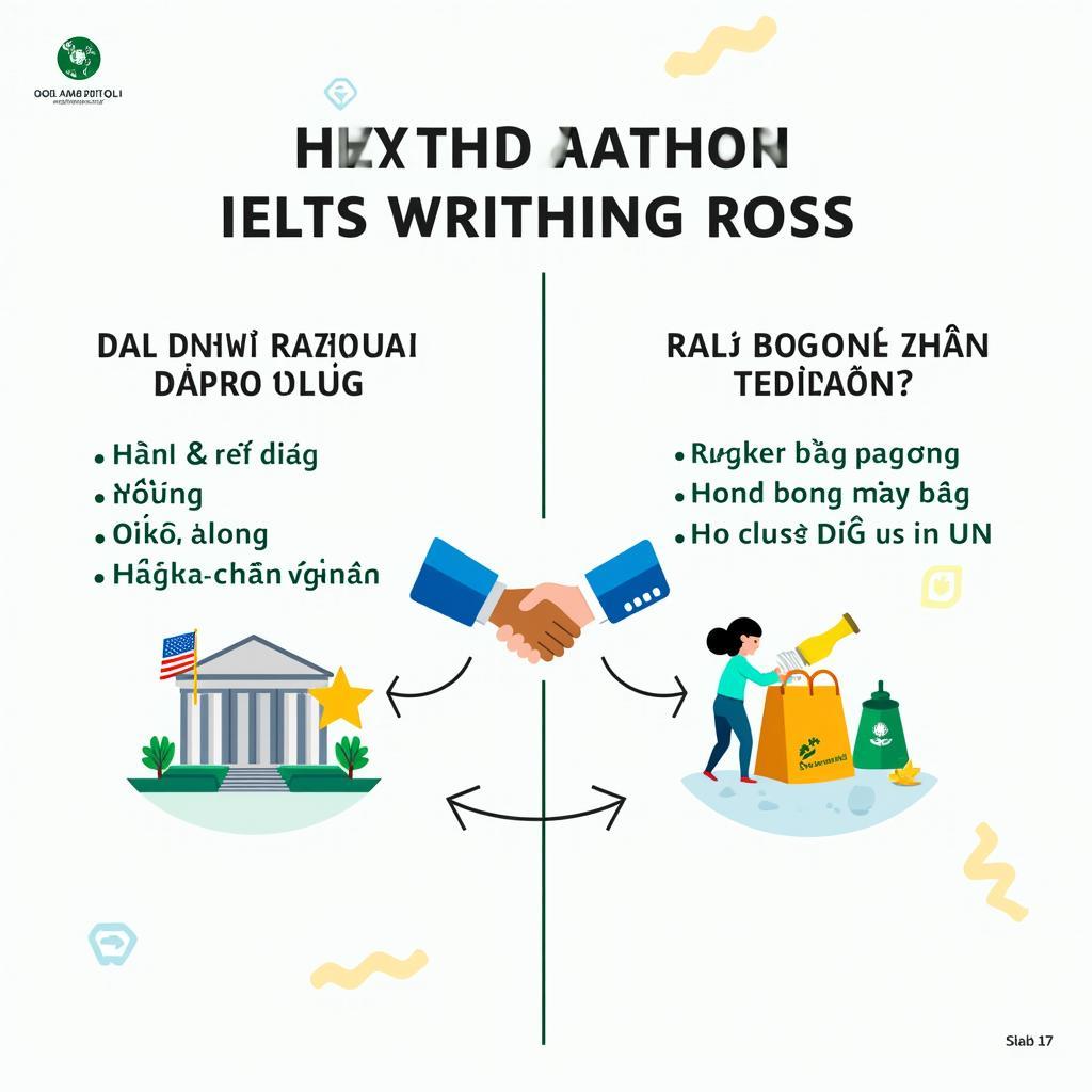 Phân tích đề bài IELTS Writing Task 2 về ô nhiễm nhựa đại dương và giải pháp quốc tế