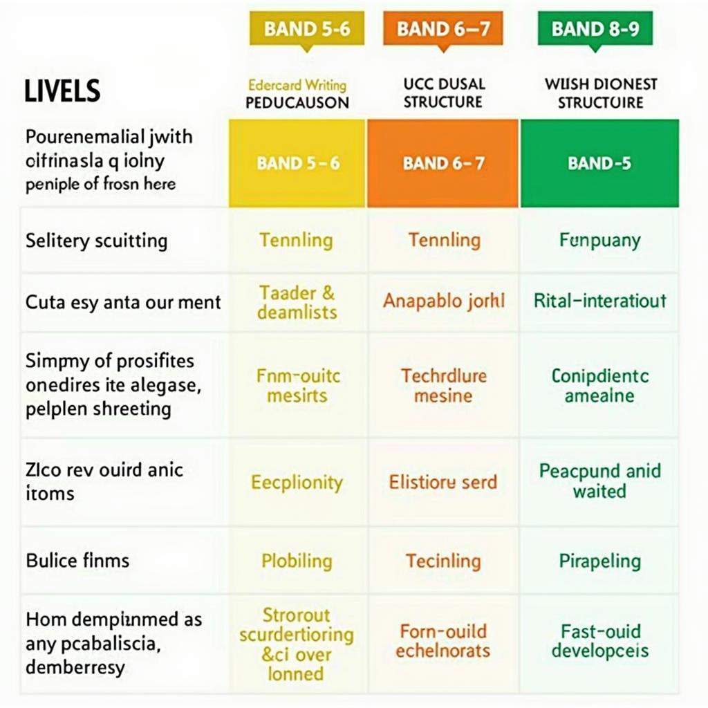 Phân biệt các band điểm IELTS Writing Task 2 về giáo dục