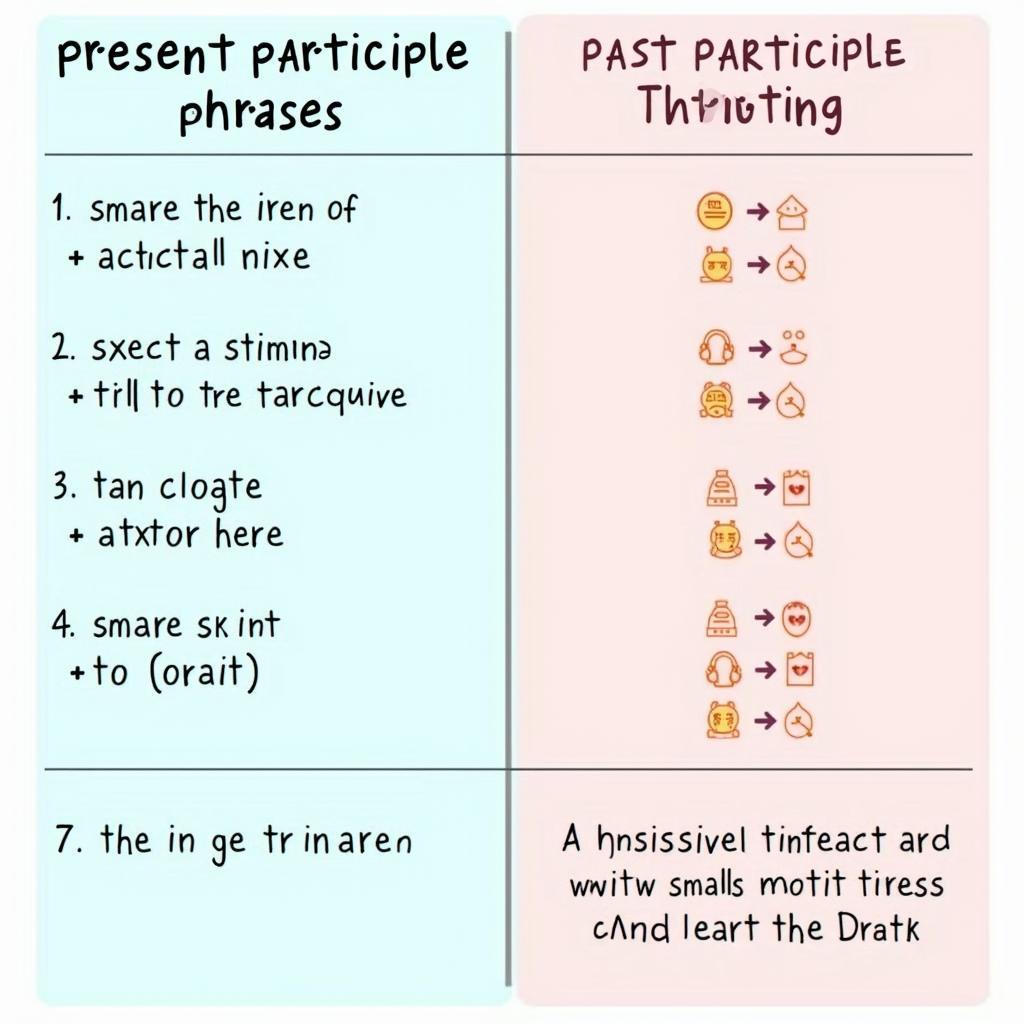 So sánh cụm phân từ hiện tại và quá khứ trong post-modification cho IELTS band 7-9