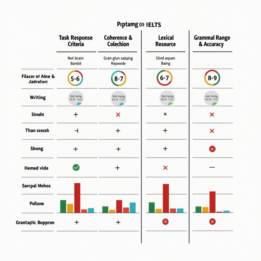 So sánh chi tiết các tiêu chí chấm điểm IELTS Writing giữa các band điểm khác nhau về chủ đề trách nhiệm xã hội doanh nghiệp