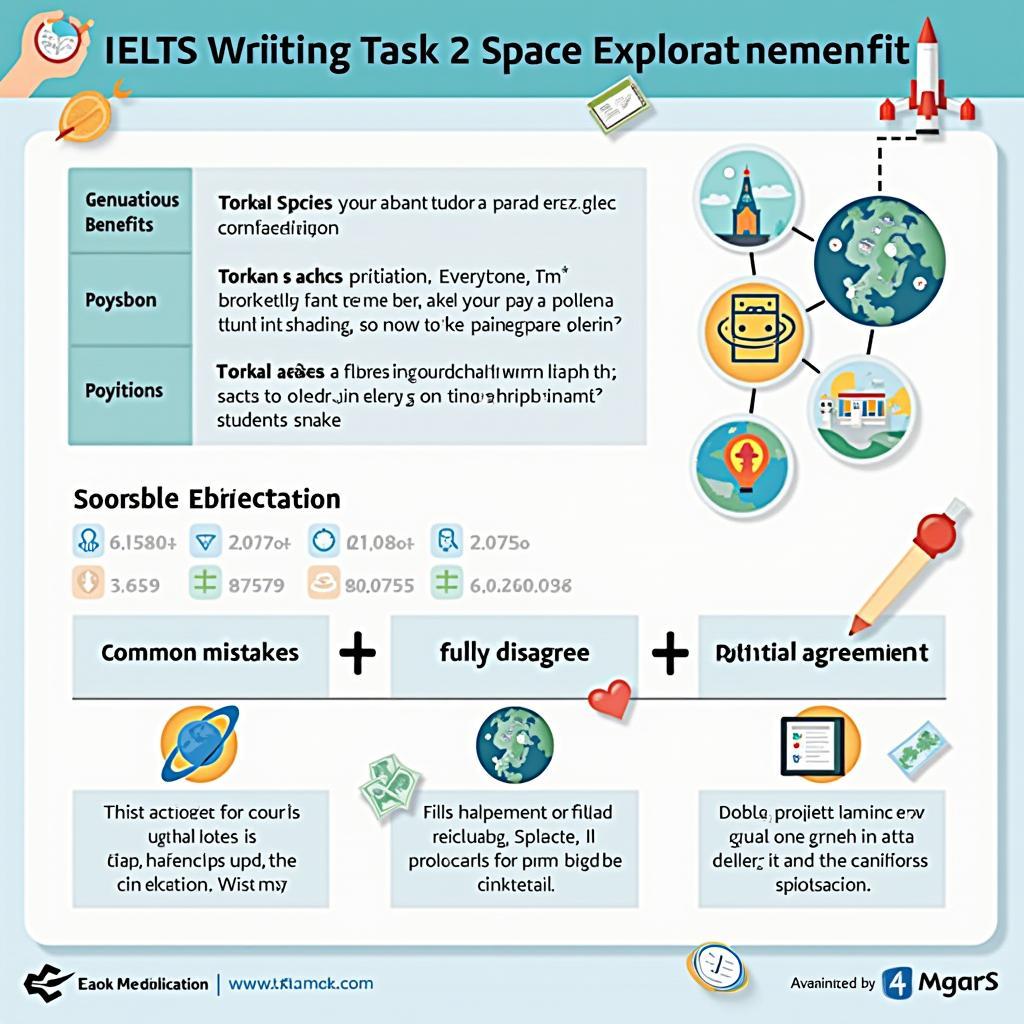 Phân tích đề bài IELTS Writing Task 2 về lợi ích khám phá không gian và chiến lược làm bài hiệu quả
