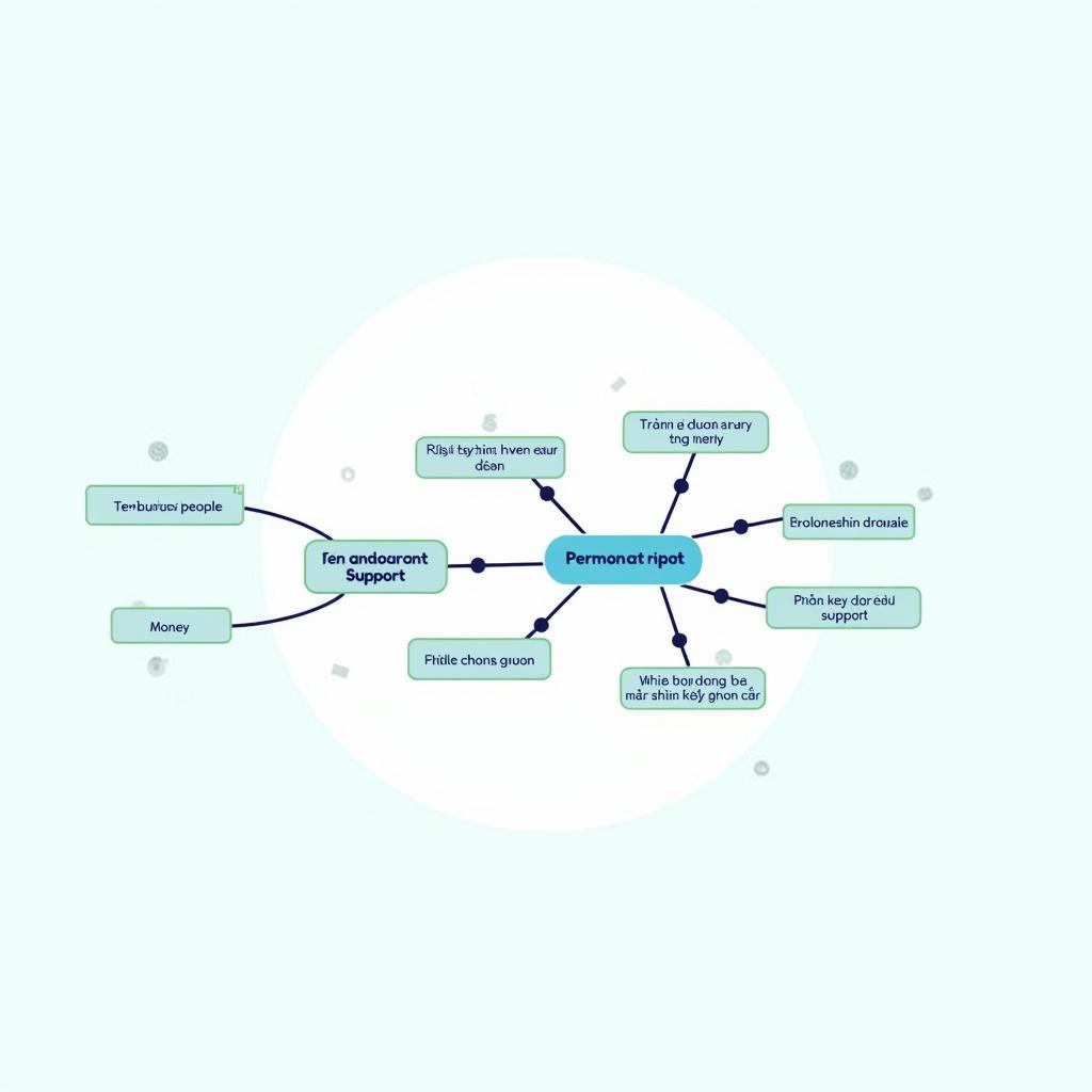 Sơ đồ phân tích đề bài IELTS Writing Task 2 về chương trình phúc lợi tạm thời và lâu dài