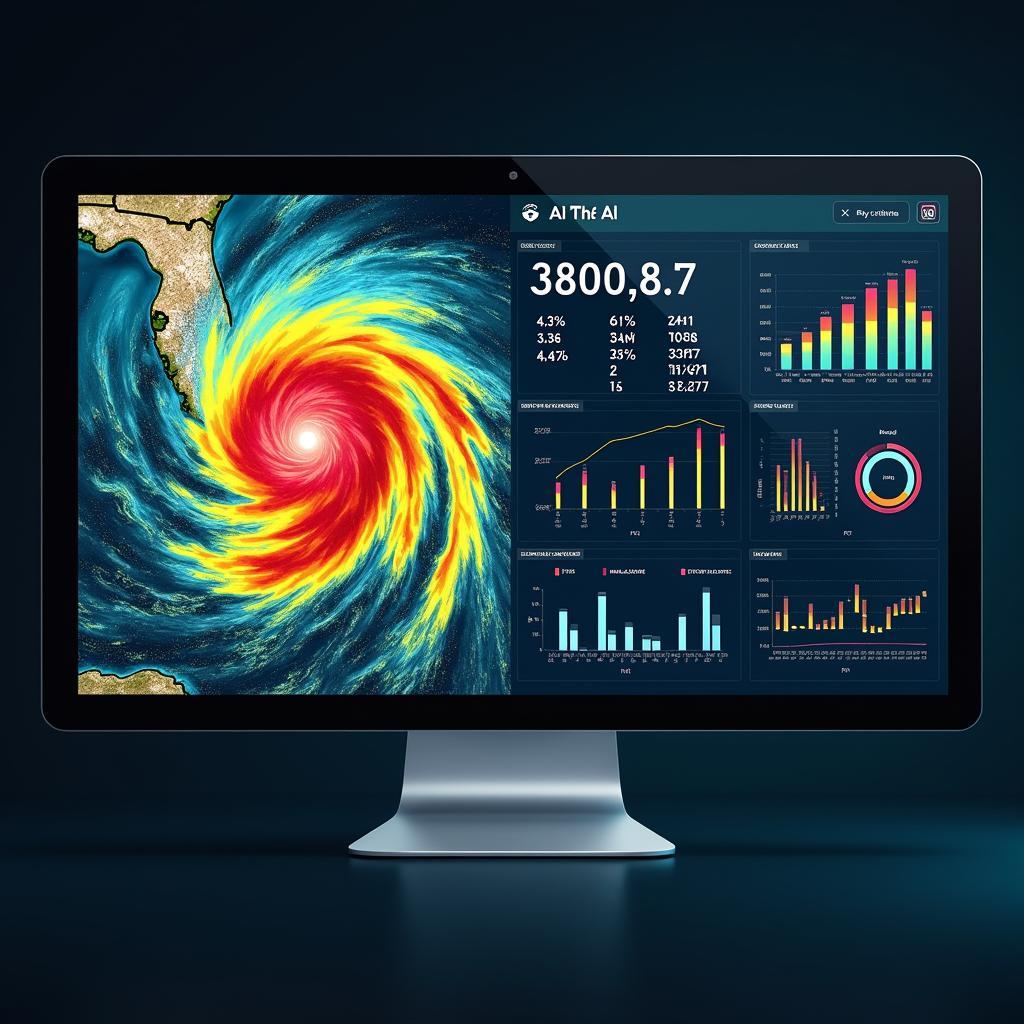 Phân tích dữ liệu thiên tai bằng AI với biểu đồ và bản đồ nhiệt cho IELTS Reading Practice