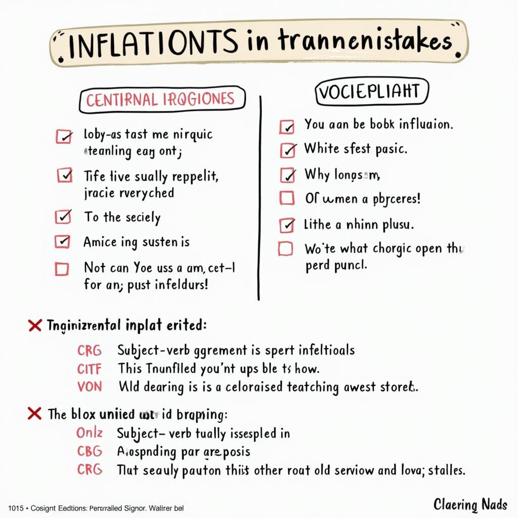 Phân tích các lỗi sai thường gặp trong IELTS Writing Task 2 về chủ đề lạm phát