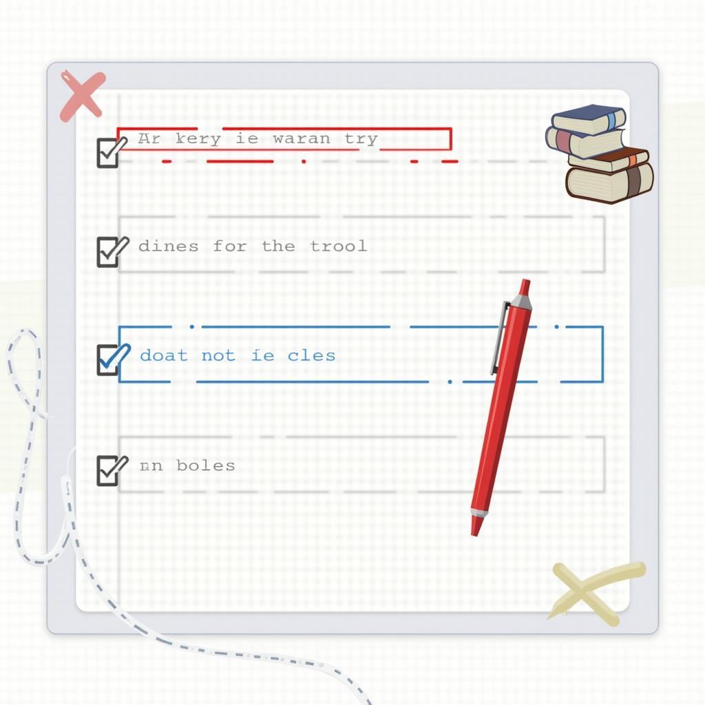Hình minh họa phân tích lỗi sai thường gặp trong bài IELTS Writing về chủ đề coding với các điểm nhấn đỏ