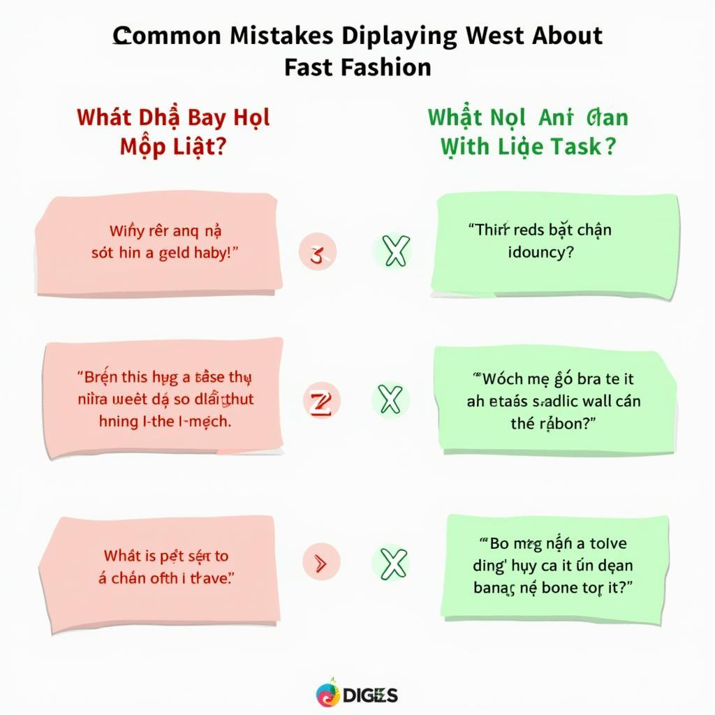 Phân tích các lỗi sai phổ biến trong bài thi IELTS Writing Task 2 chủ đề thời trang nhanh và môi trường