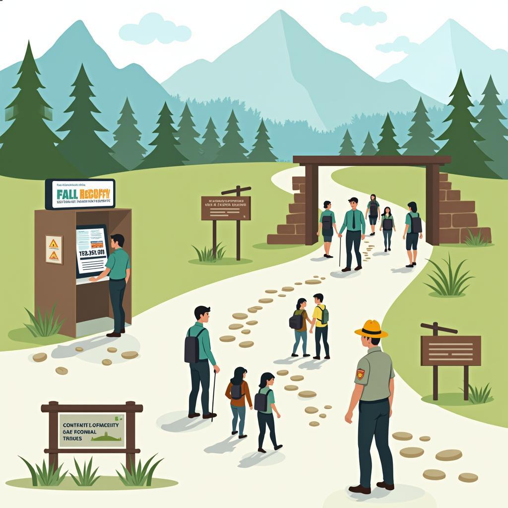 Hệ thống quản lý du khách tại các địa điểm tự nhiên nhạy cảm