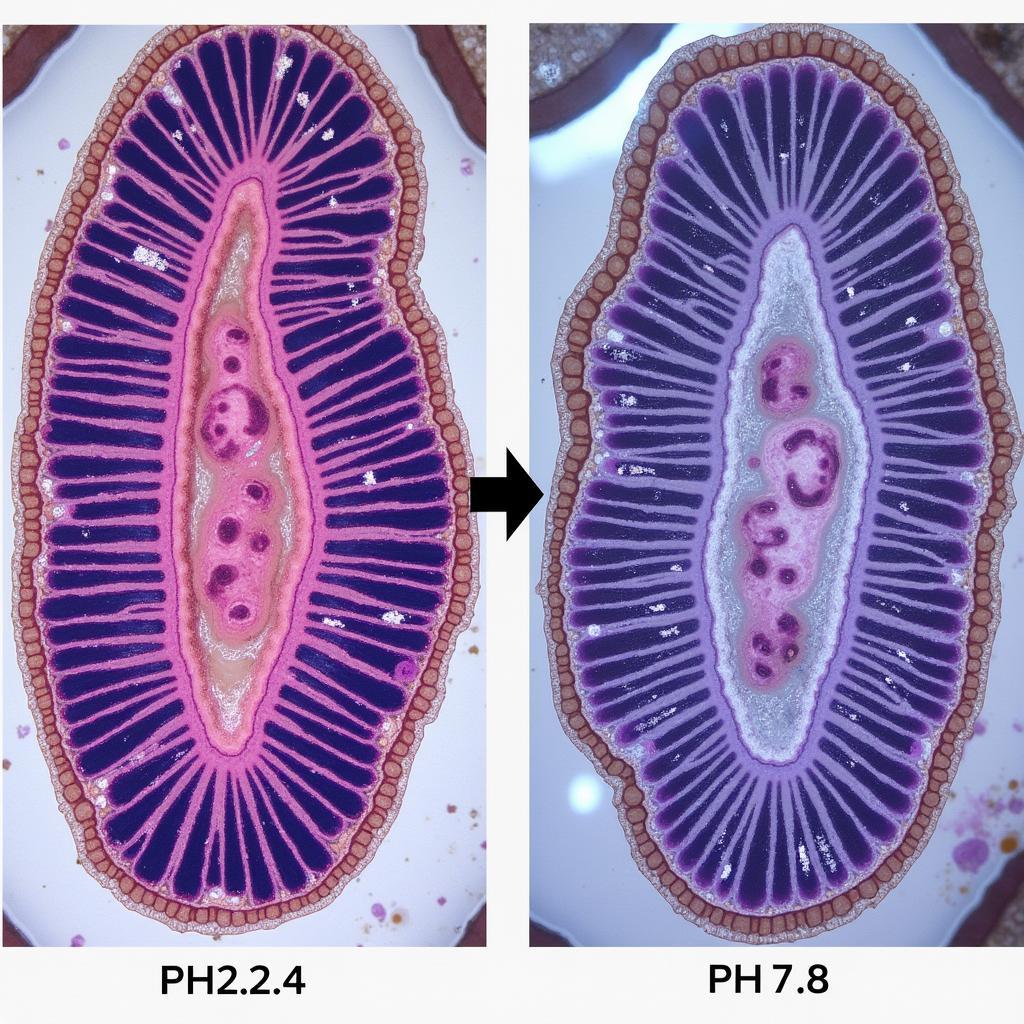 San hô bị ảnh hưởng bởi quá trình axit hóa đại dương với cấu trúc vôi bị suy yếu do pH nước biển giảm