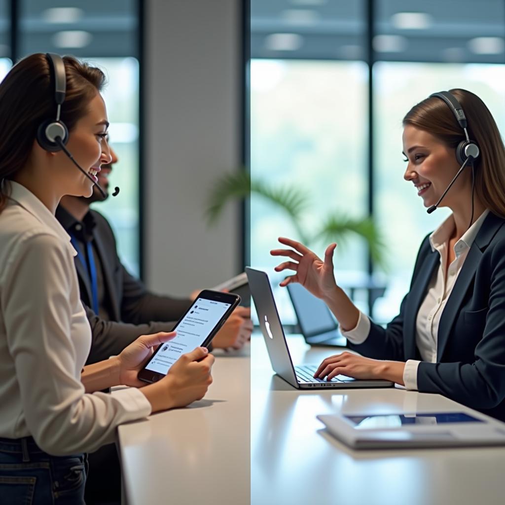 Sự khác biệt giữa dịch vụ khách hàng truyền thống và hiện đại trong bối cảnh IELTS Speaking