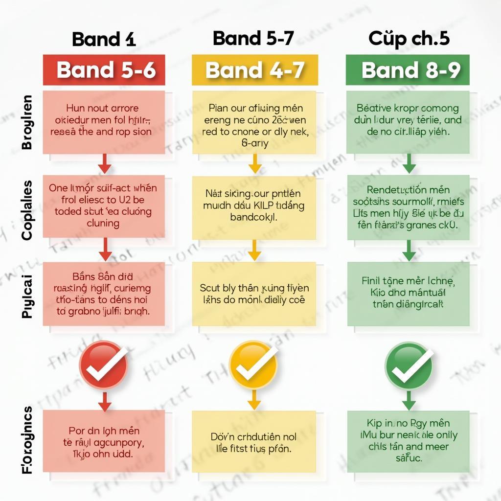 So sánh chi tiết bài mẫu IELTS Writing các band điểm 5-6, 6.5-7 và 8-9 về giảm ô nhiễm nhựa