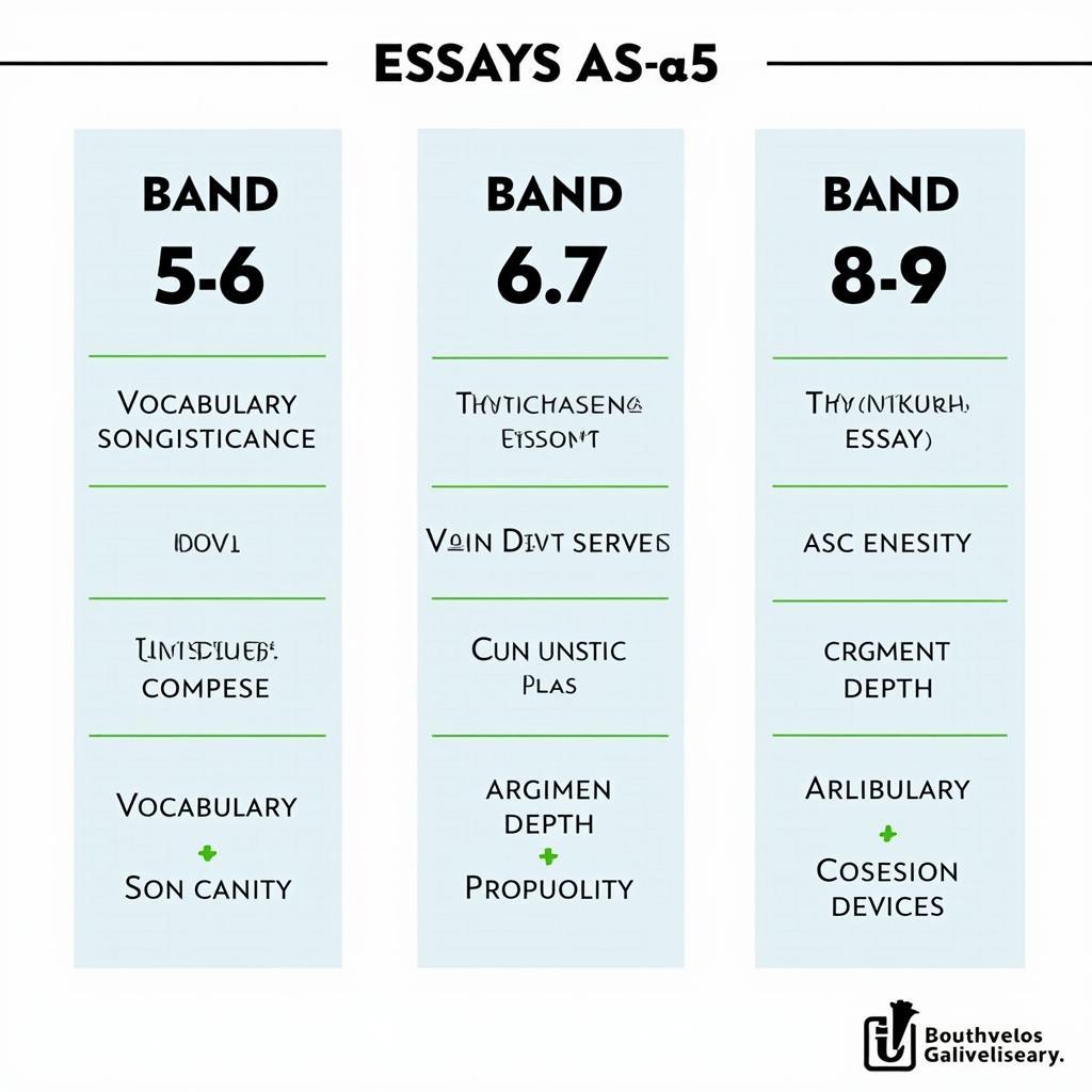 So sánh chi tiết đặc điểm bài viết IELTS Writing Task 2 đạt band điểm từ 6.5 đến 9.0 về chủ đề sức khỏe tâm thần