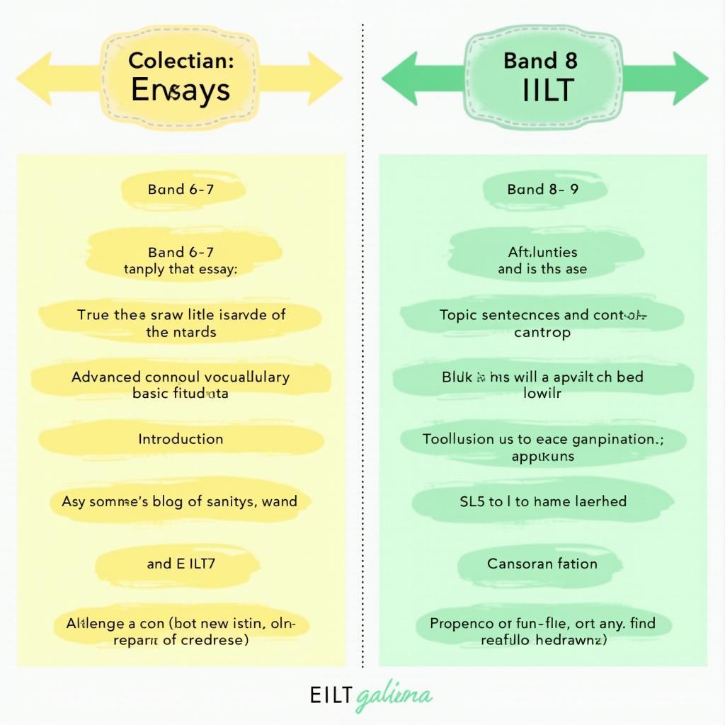 So sánh chi tiết giữa bài viết IELTS Writing Task 2 band 6.5-7 và band 8-9 về chủ đề tác động khí hậu