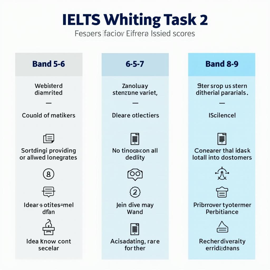 So sánh đặc điểm của bài viết IELTS Writing Task 2 ở các band điểm khác nhau về biến đổi khí hậu