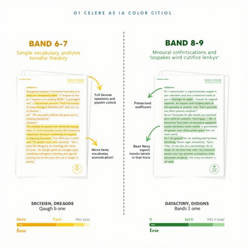 So sánh chi tiết giữa bài viết IELTS Writing Task 2 Band 6.5-7 và Band 8-9 về thương mại điện tử