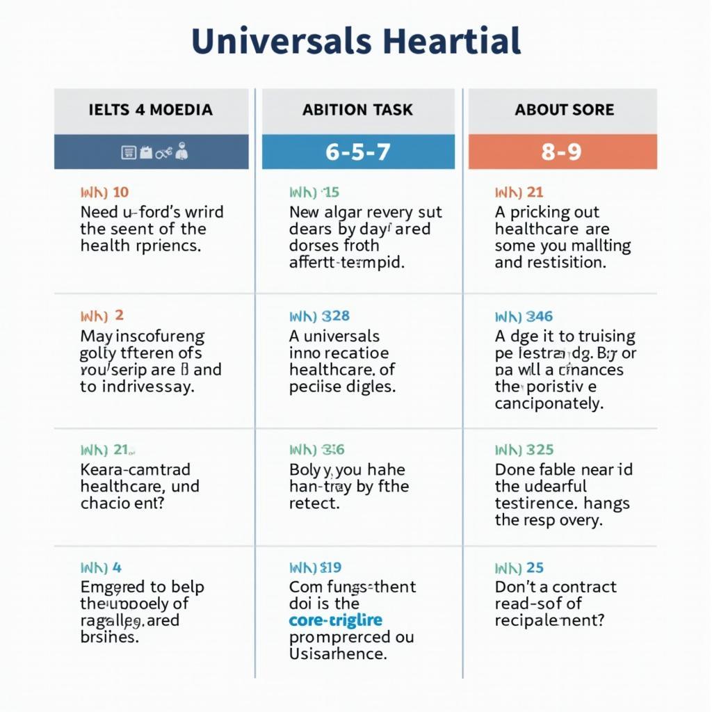 So sánh bài viết IELTS Writing Task 2 giữa các band điểm khác nhau về y tế toàn dân