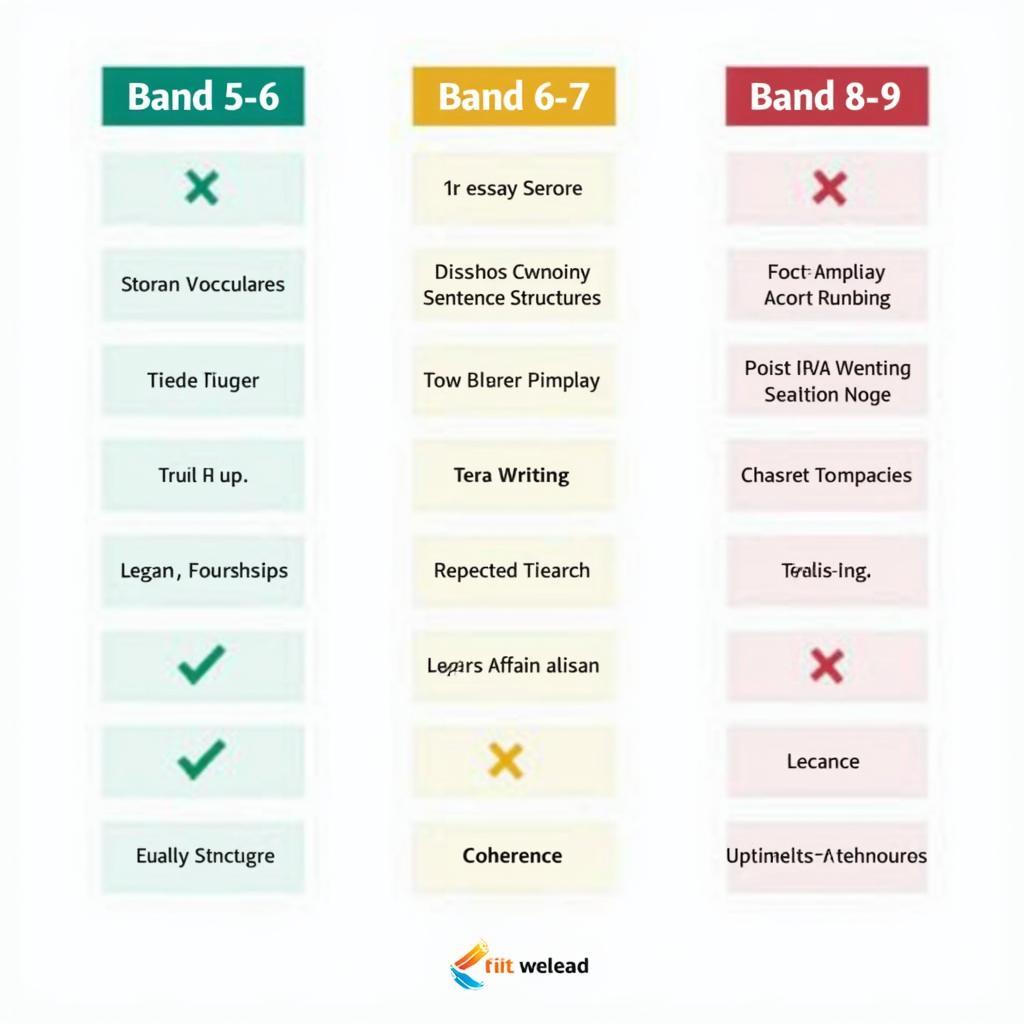 So sánh các band điểm IELTS Writing Task 2 về chủ đề đa dạng sinh học