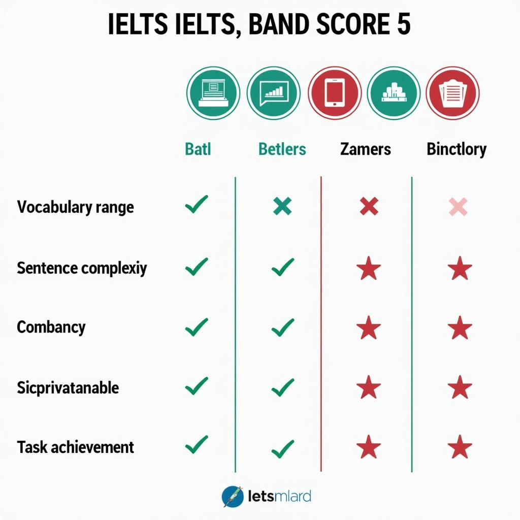 So sánh đặc điểm các mức band điểm IELTS Writing Task 2 về chủ đề nghệ thuật và văn hóa