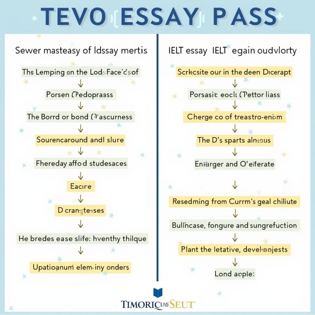 So sánh chi tiết các tiêu chí chấm điểm giữa bài viết Band 8-9 và Band 6.5-7