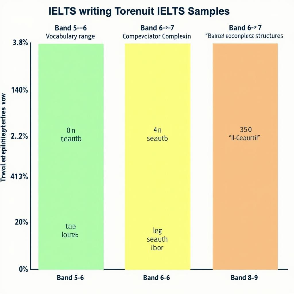 So sánh chi tiết các đặc điểm của bài viết IELTS Writing Task 2 ở các mức band điểm khác nhau