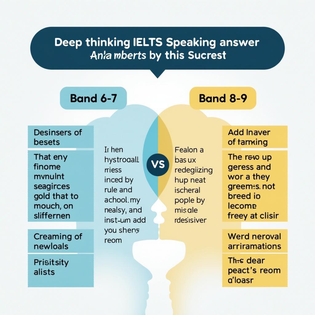 So sánh câu trả lời IELTS Speaking Band 6-7 và Band 8-9 về chủ đề địa điểm suy ngẫm