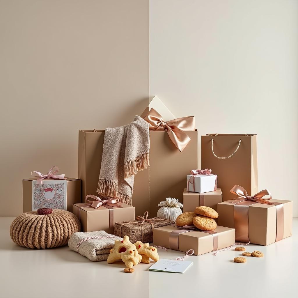 So sánh giữa món quà thủ công làm bằng tay và hộp quà đắt tiền sang trọng