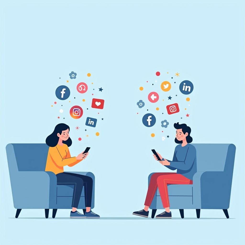 Tác động mạng xã hội tới sức khỏe tinh thần trong IELTS Writing Task 2