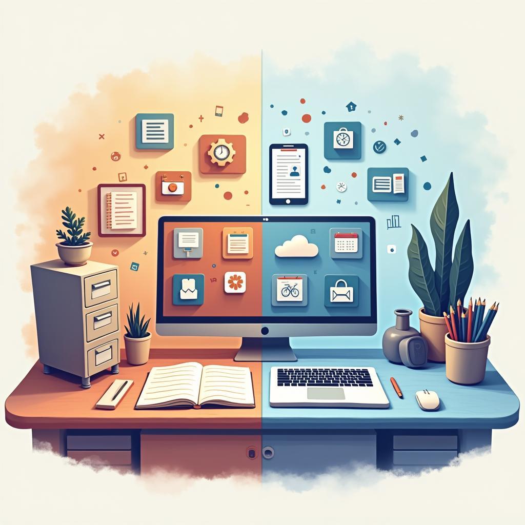 So sánh phương pháp tổ chức công việc giữa các thế hệ trong IELTS Speaking describe a friend who is very organized