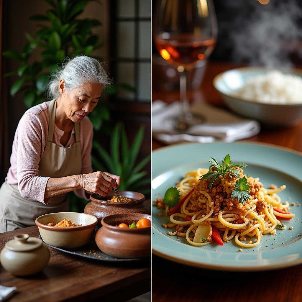 Sự phát triển ẩm thực truyền thống trong bối cảnh hiện đại - IELTS Speaking food topic