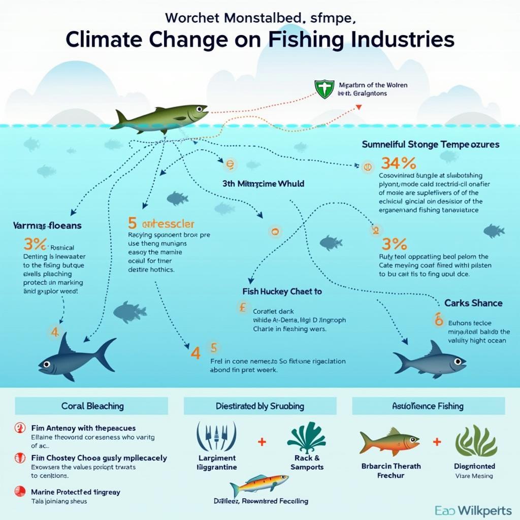 Tác động của biến đổi khí hậu đến ngành đánh bắt cá trên toàn cầu và các giải pháp thích ứng
