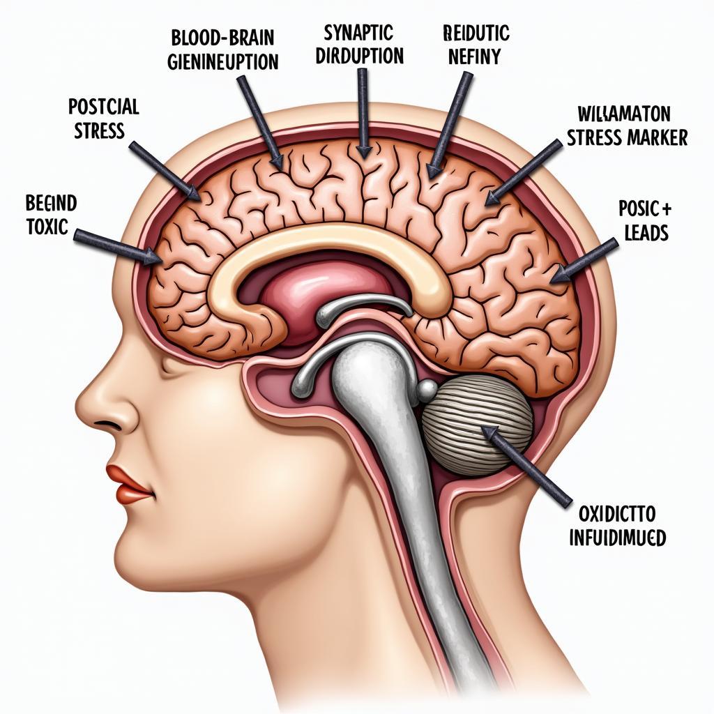 Cơ chế tác động của các chất độc tố môi trường lên hệ thần kinh và não bộ