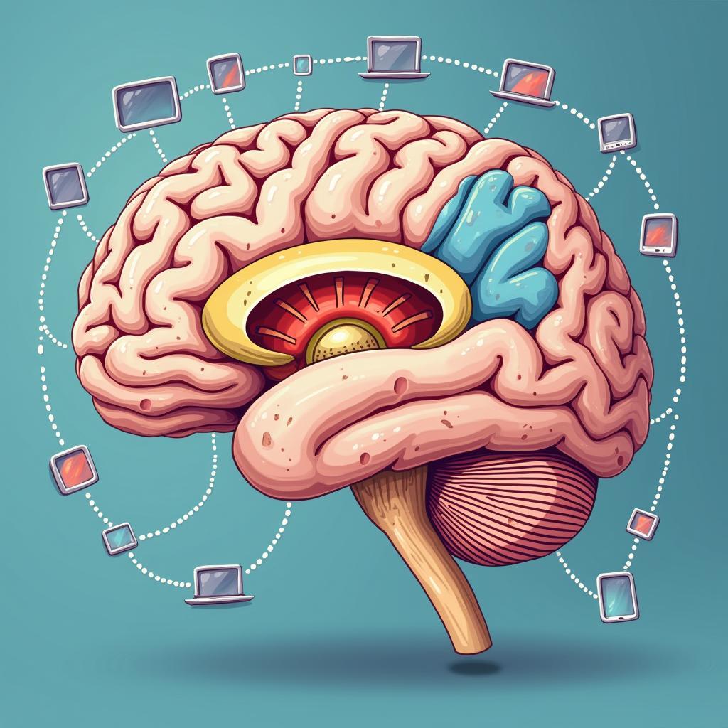 Tác động của quá tải kỹ thuật số lên não bộ và khả năng nhận thức