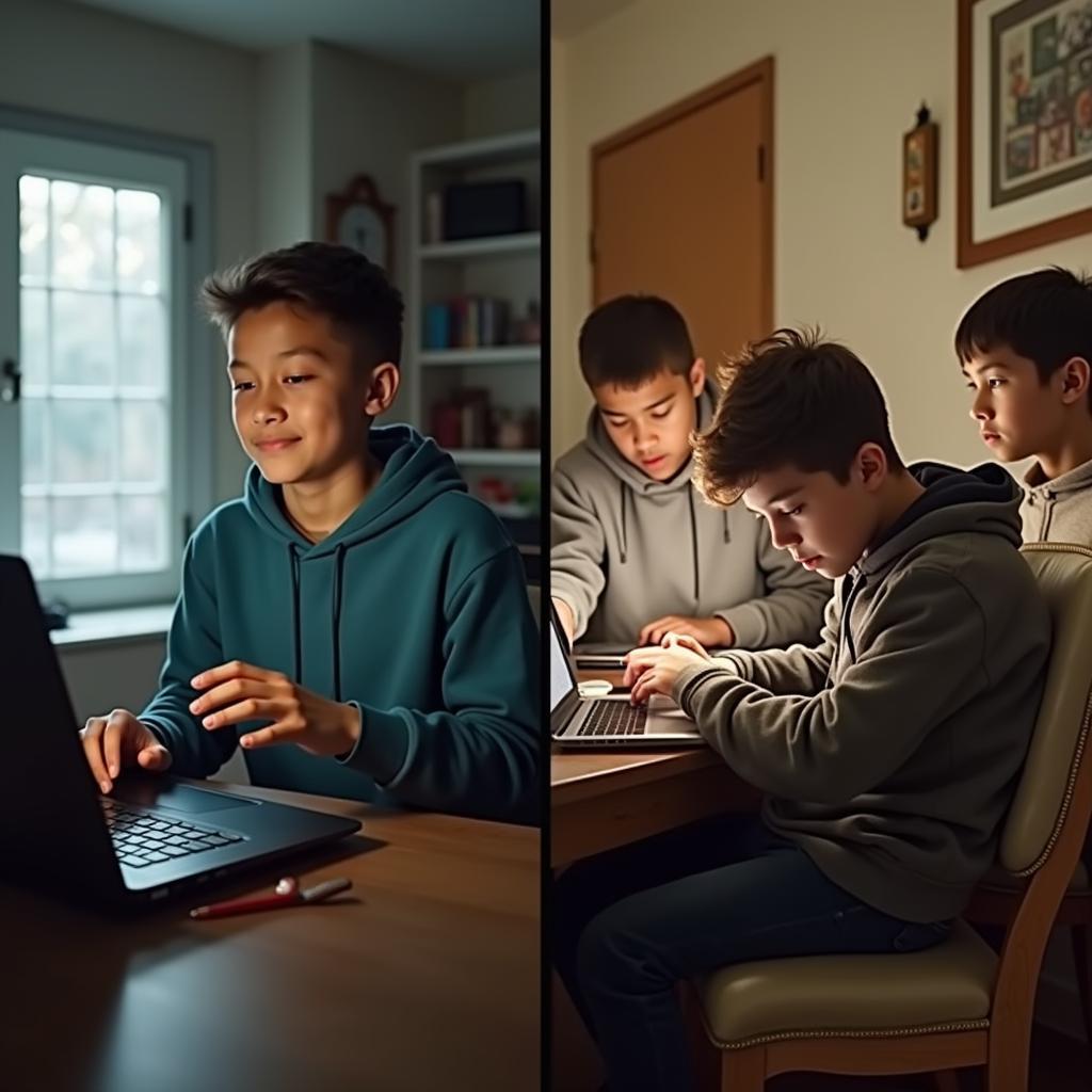 Tác động của đại dịch COVID-19 lên bất bình đẳng giáo dục số