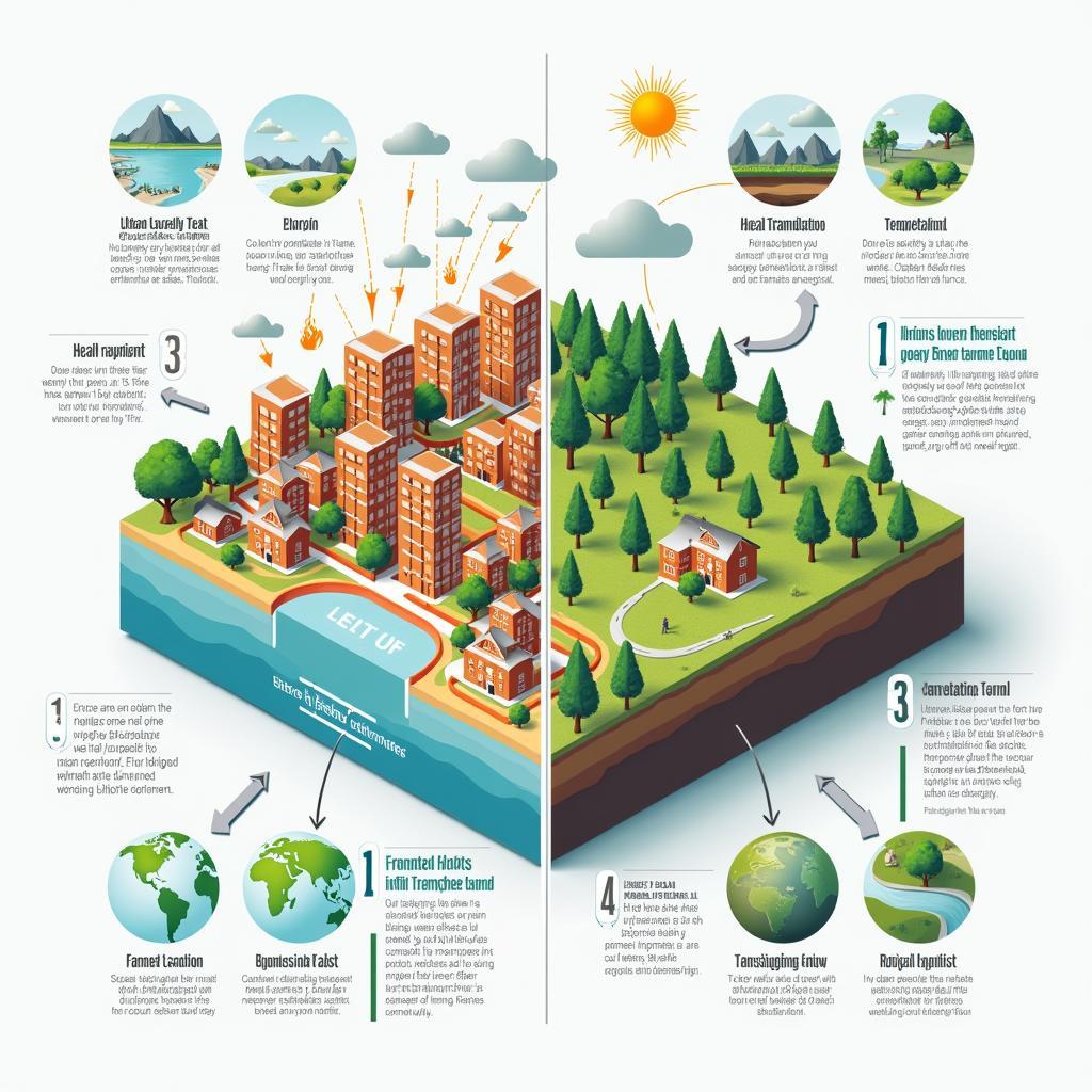 Sự tương tác phức tạp giữa đô thị hóa và biến đổi khí hậu ảnh hưởng đến hệ sinh thái toàn cầu
