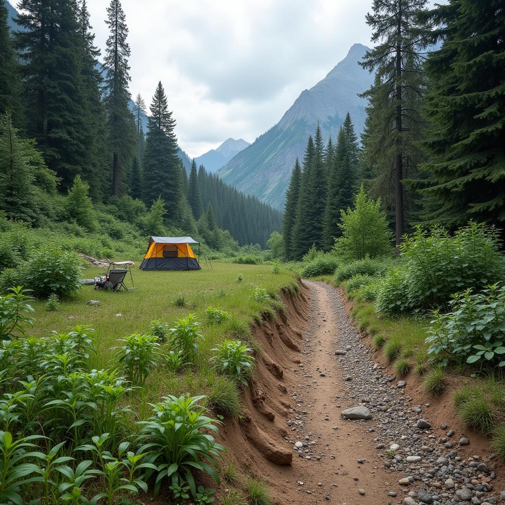 Tác động môi trường của hoạt động cắm trại và du lịch sinh thái