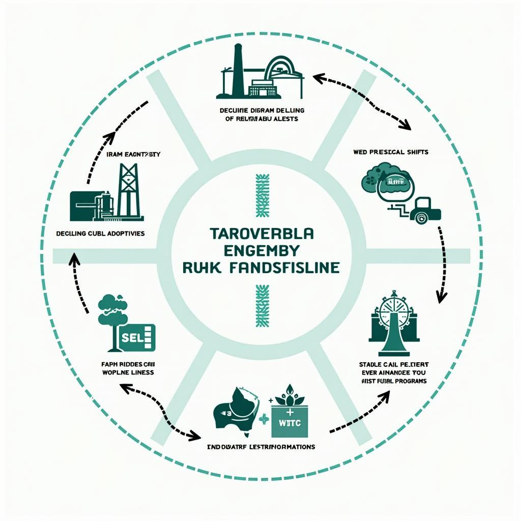 Sơ đồ phân tích tác động của năng lượng tái tạo đến ngành công nghiệp nhiên liệu hóa thạch