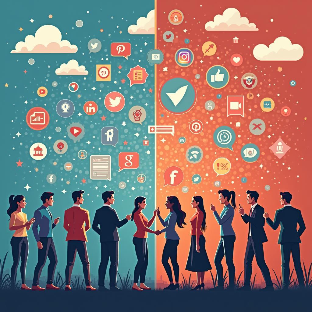 Tác động tích cực và tiêu cực của mạng xã hội đối với tham gia chính trị