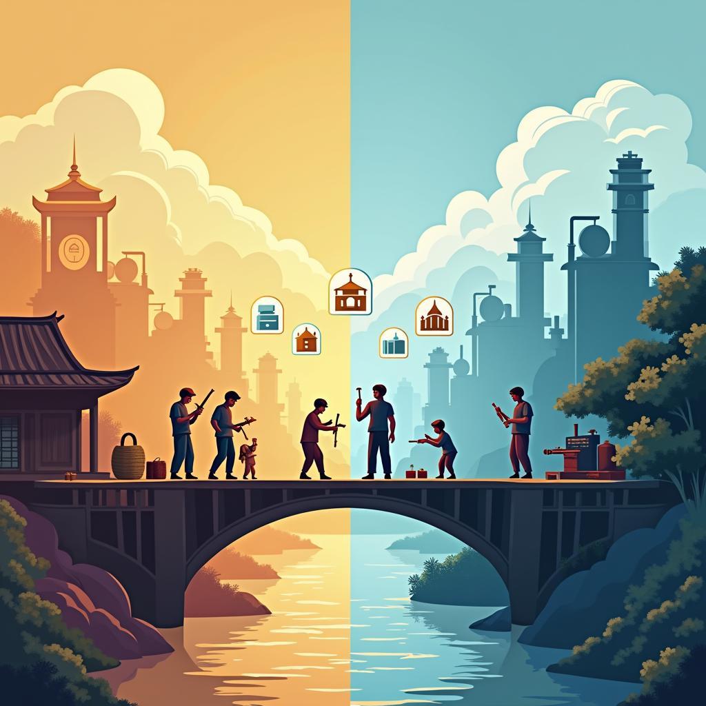 Tác động của toàn cầu hóa đến nghề thủ công truyền thống và các giải pháp bảo tồn