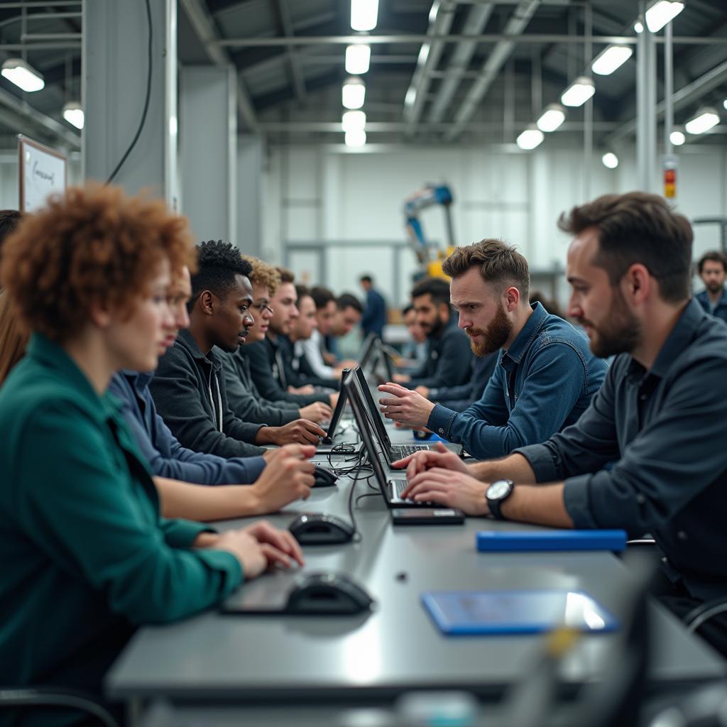 Tác động xã hội của tự động hóa với công nhân tham gia chương trình đào tạo lại nghề nghiệp